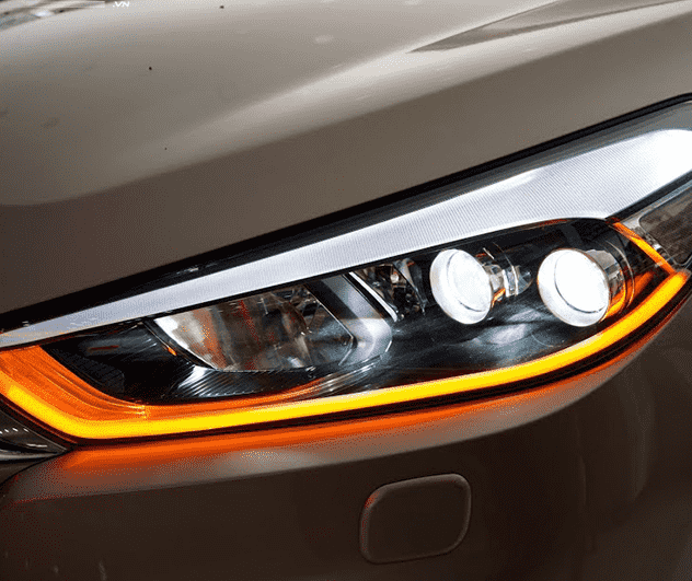 Viền đèn hậu LED độ