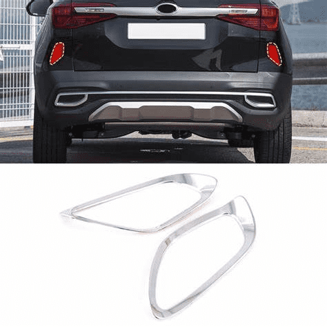 Ốp viền đèn sương mù mạ chrome Xe Kia