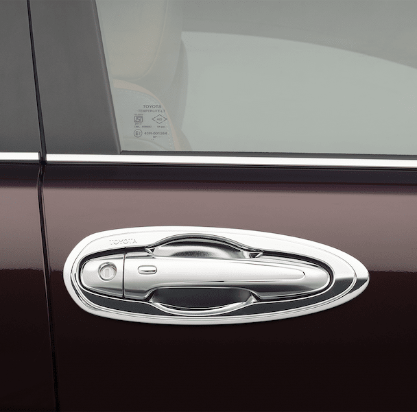 Ốp tay cửa chrome